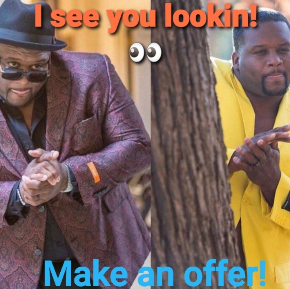 MAKE AN OFFER!! 🤷🏾‍♂️